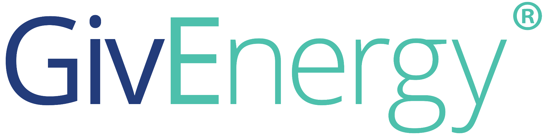 GivEnergy logo, ondersteund merk thuisbatterij
